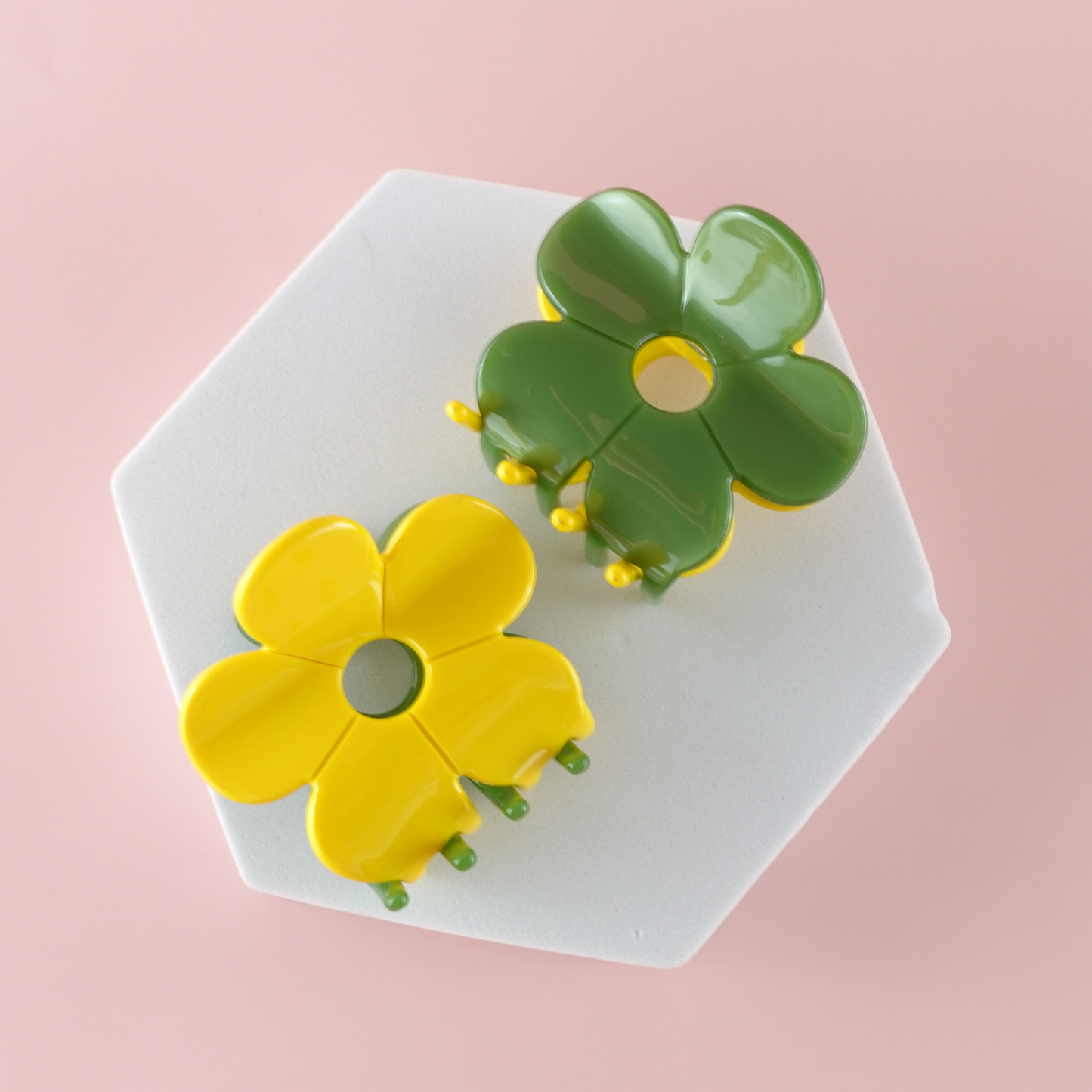 Hanami Cellulose Acetate Hair Claw Clips