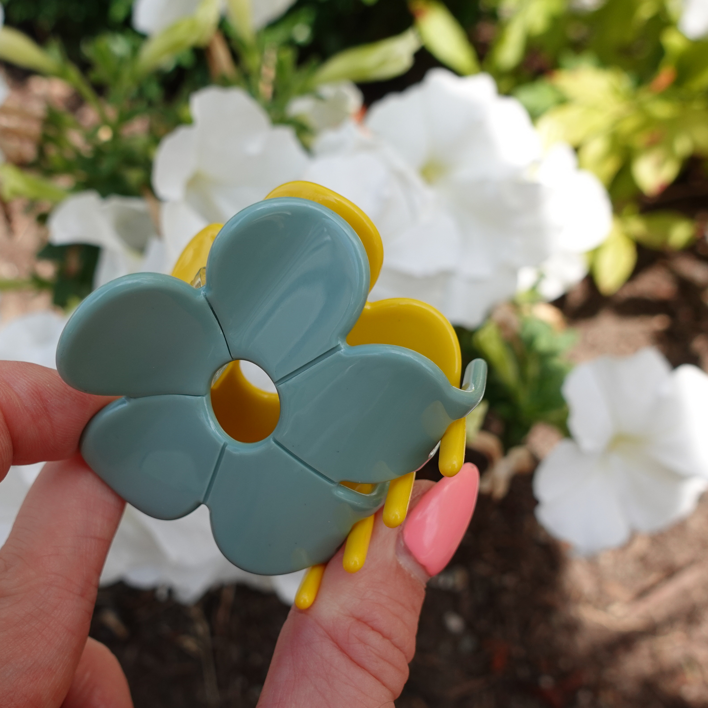 Hanami Cellulose Acetate Hair Claw Clips