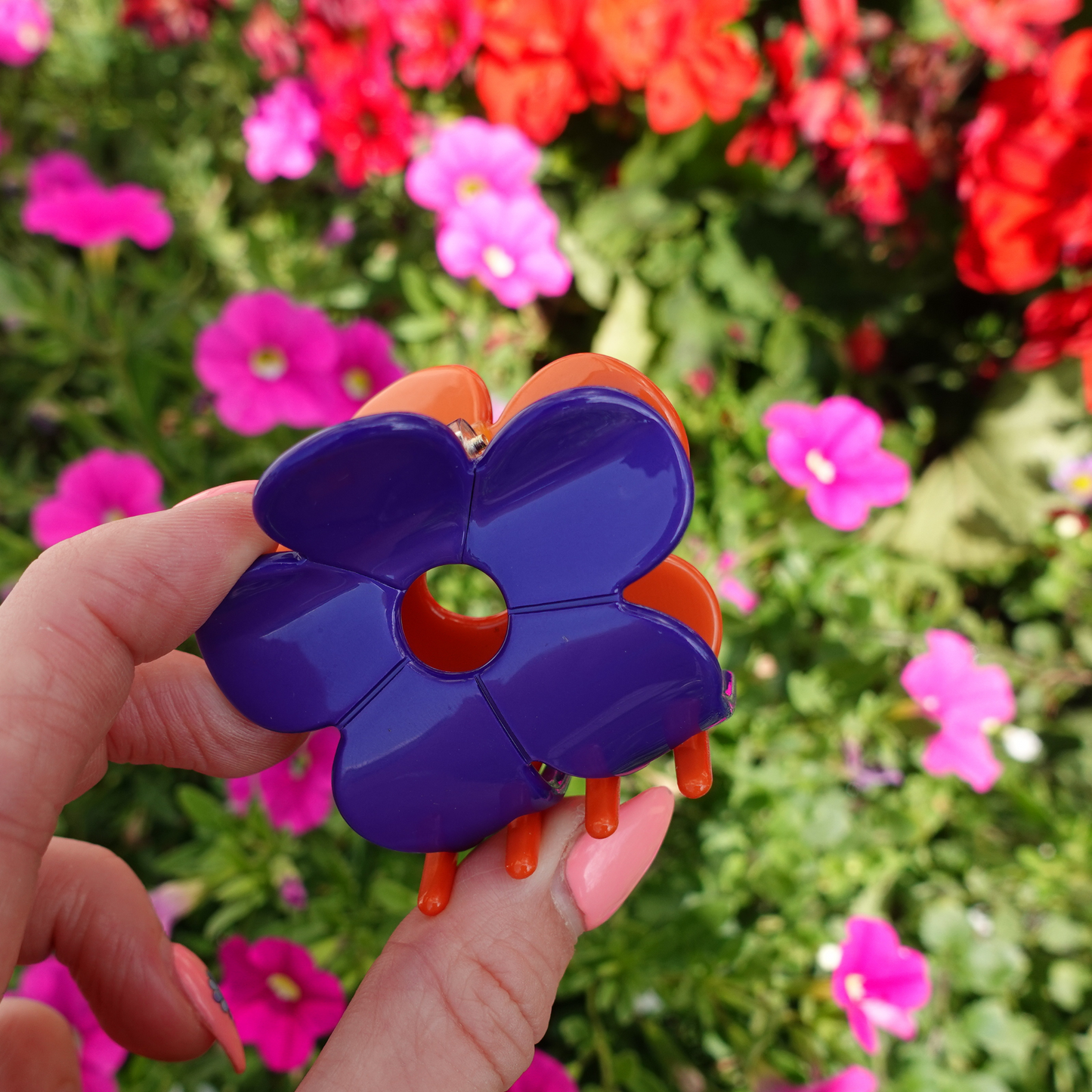 Hanami Cellulose Acetate Hair Claw Clips