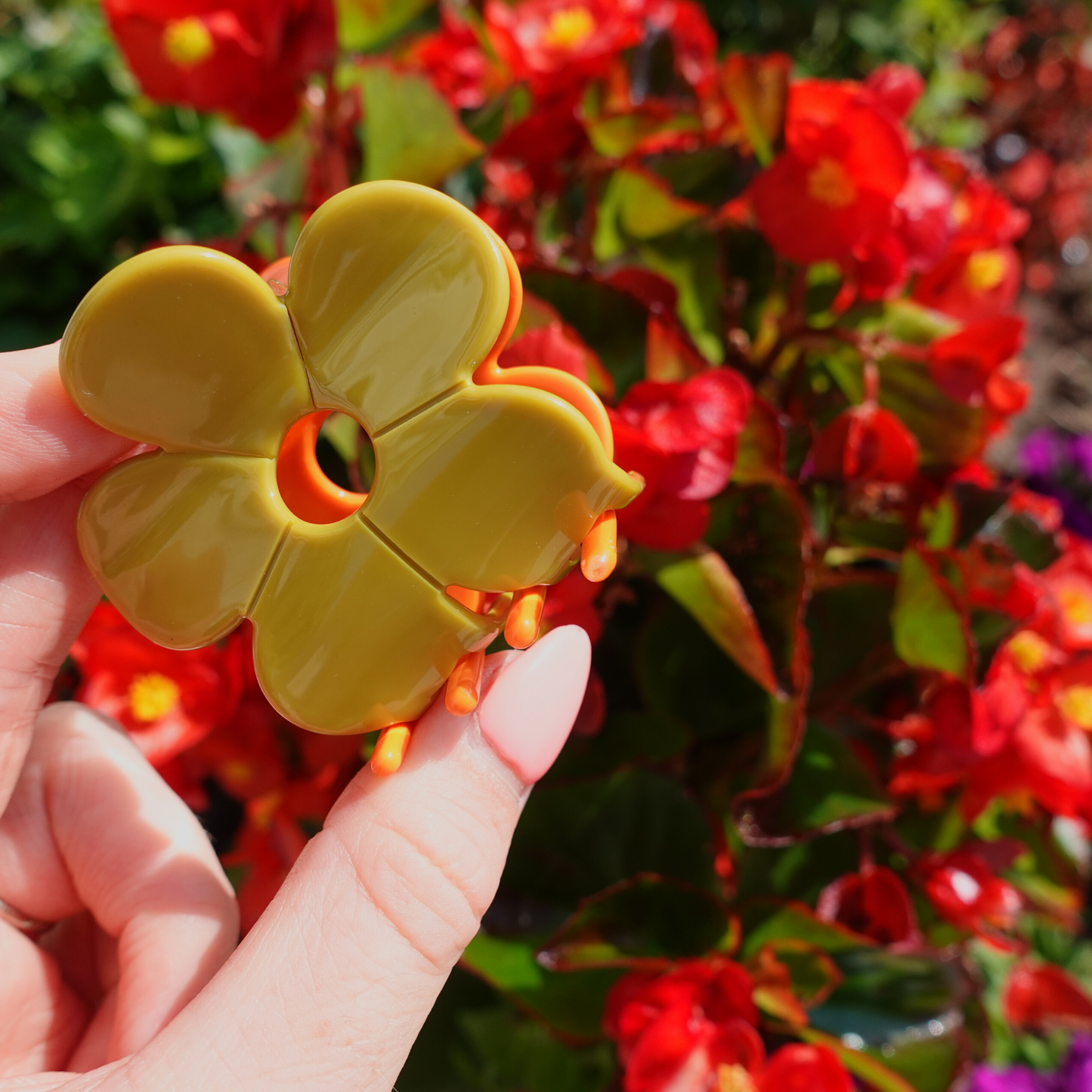 Hanami Cellulose Acetate Hair Claw Clips