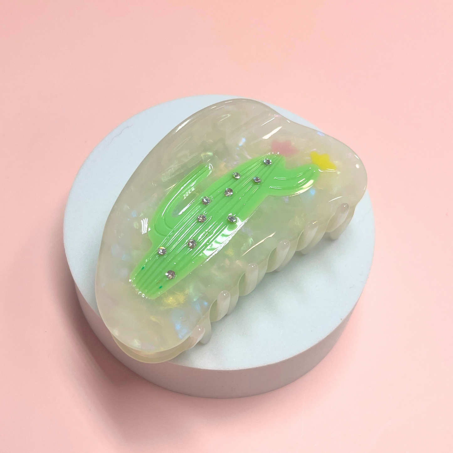 Hina Cellulose Acetate Hair Claw Clips