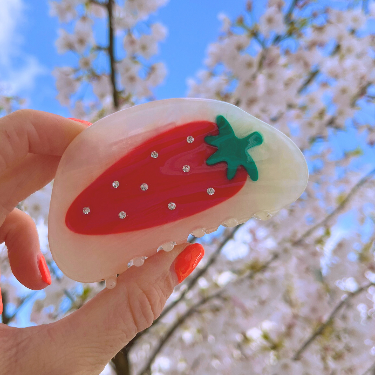 Hina Cellulose Acetate Hair Claw Clips