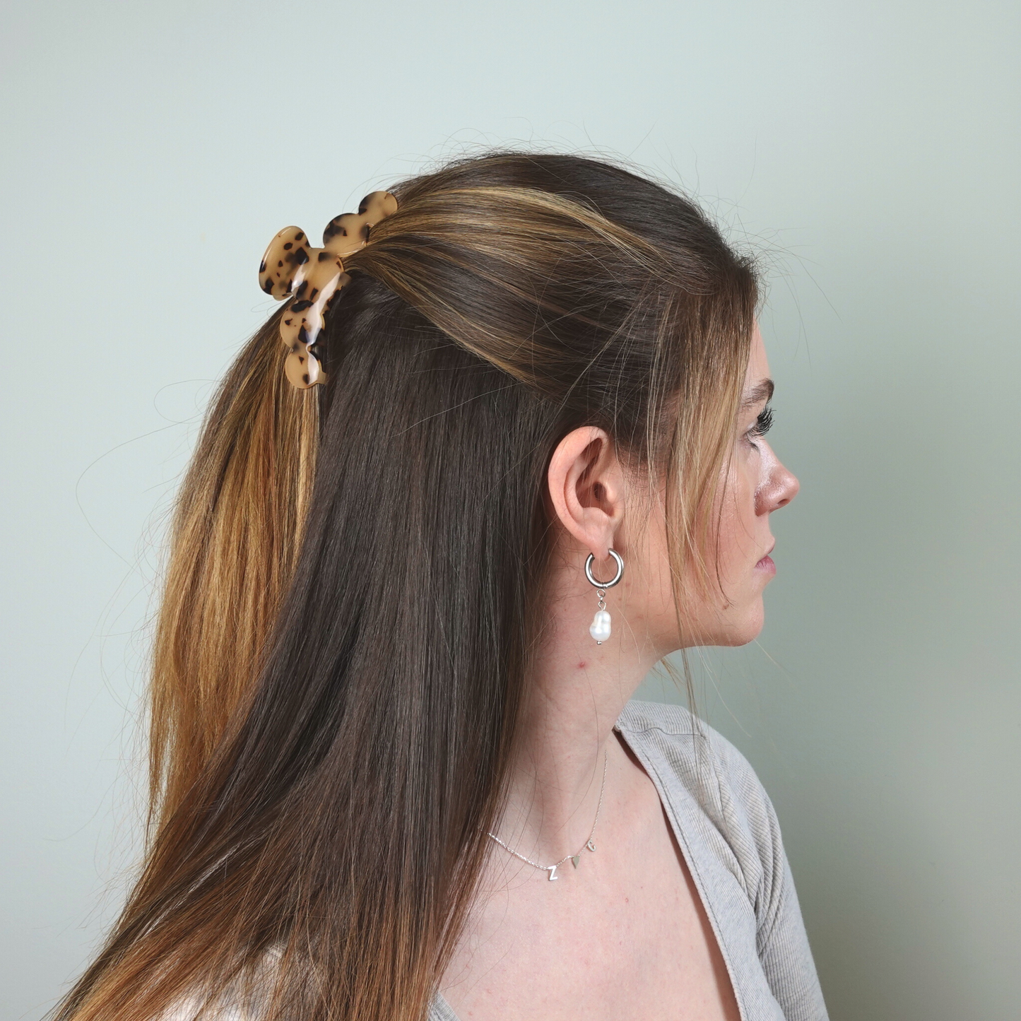 Pinces à cheveux en acétate de cellulose Nefeli