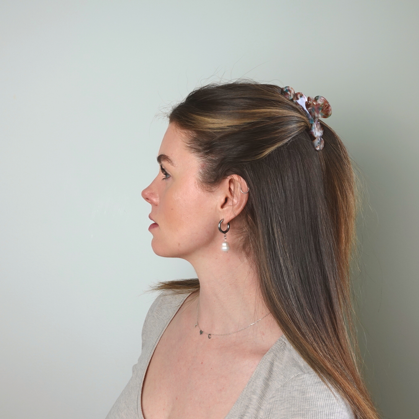 Pinces à cheveux en acétate de cellulose Nefeli