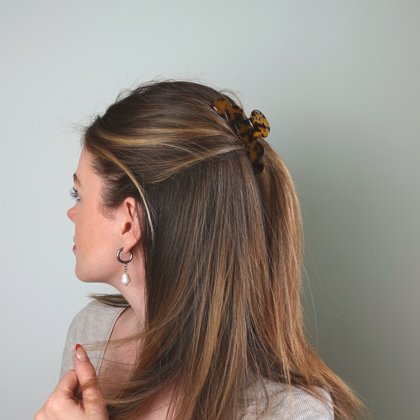 Pinces à cheveux en acétate de cellulose Nefeli