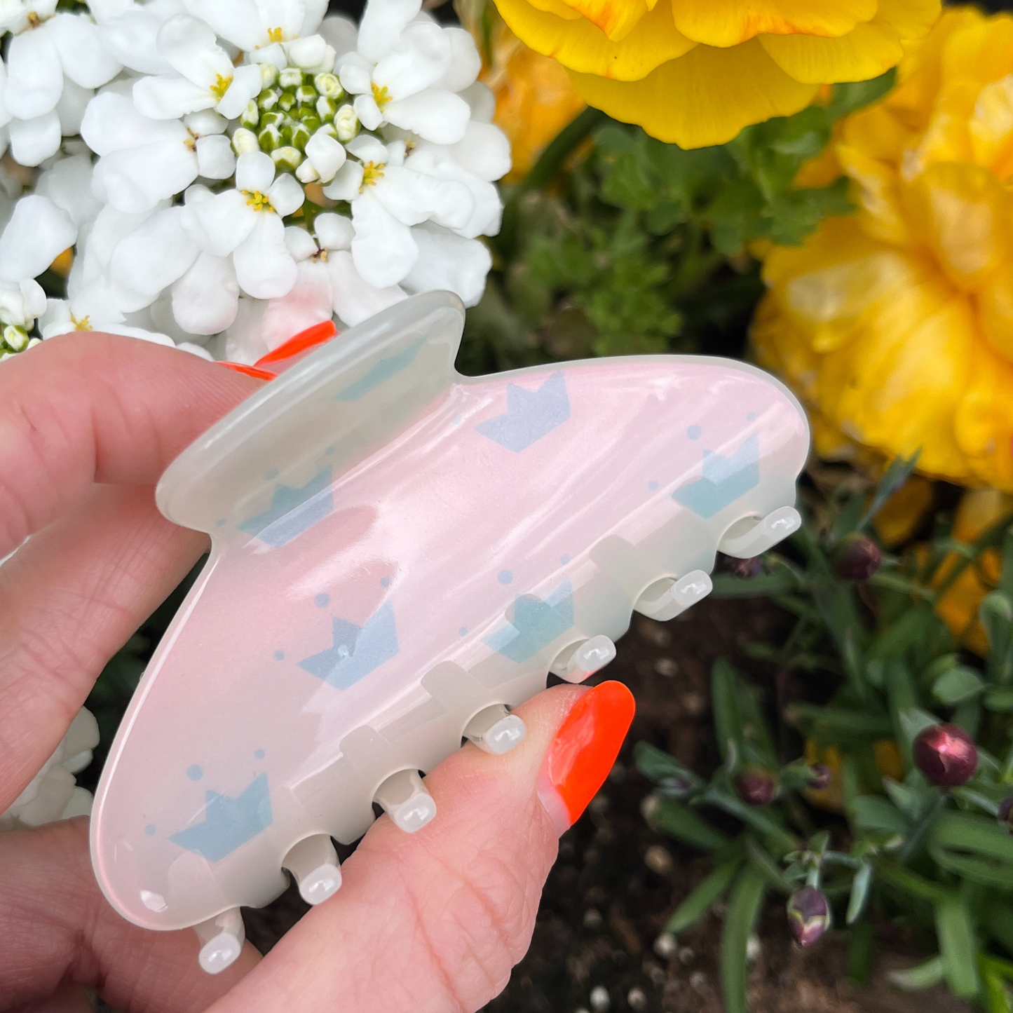 Seina Cellulose Acetate Hair Claw Clips