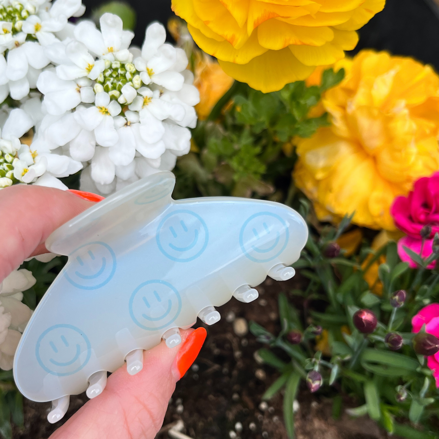 Seina Cellulose Acetate Hair Claw Clips