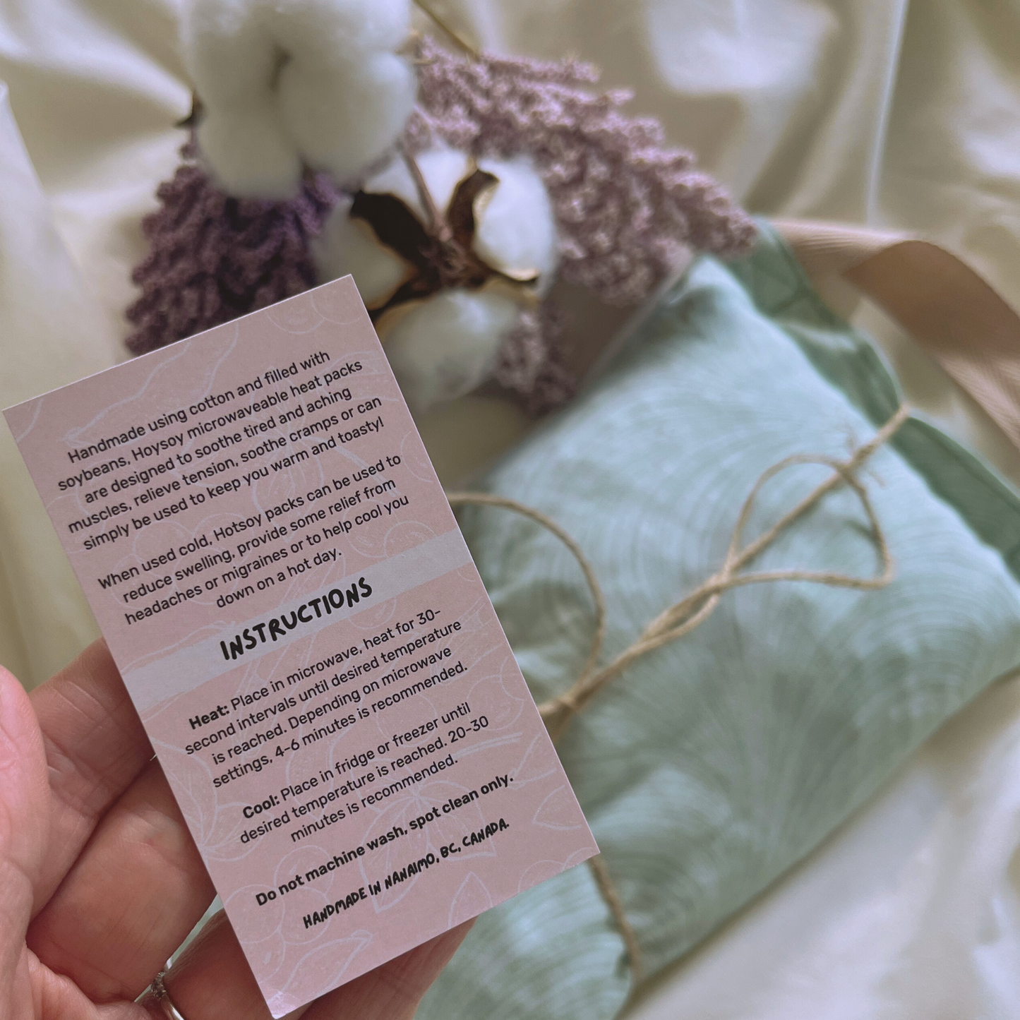 Hotsoy Microwaveable Lavender & Soybean Heat Packs