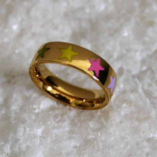 You're a Star Ring - 18K Gold Plated Stainless Steel