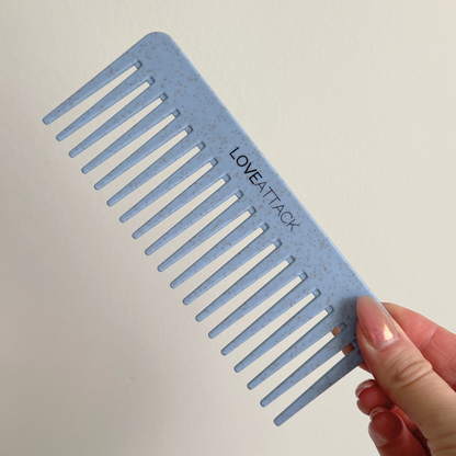 Peignes de douche démêlants à dents larges en paille de blé