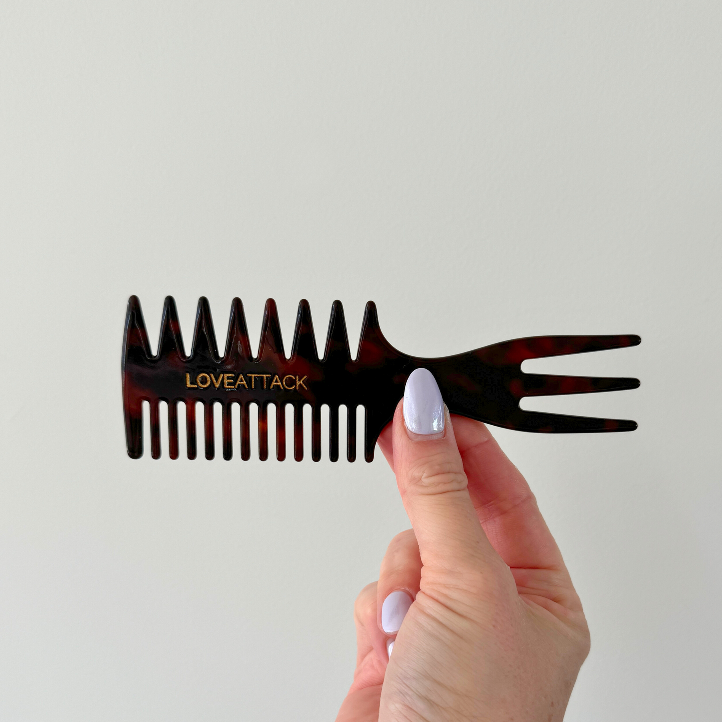 Cellulose Acetate 3-in-1 Hair Styling Combs