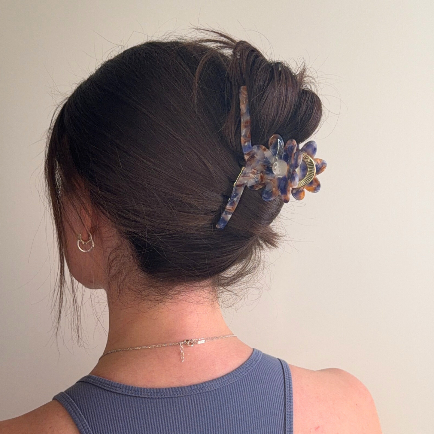 Abigail Cellulose Acetate Hair Claw Clips