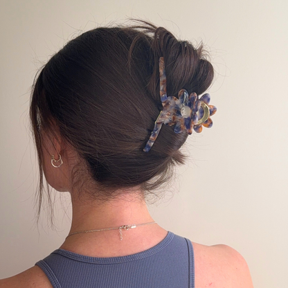 Abigail Cellulose Acetate Hair Claw Clips