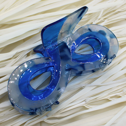 Aki Infinity Cellulose Acetate Hair Claw Clips