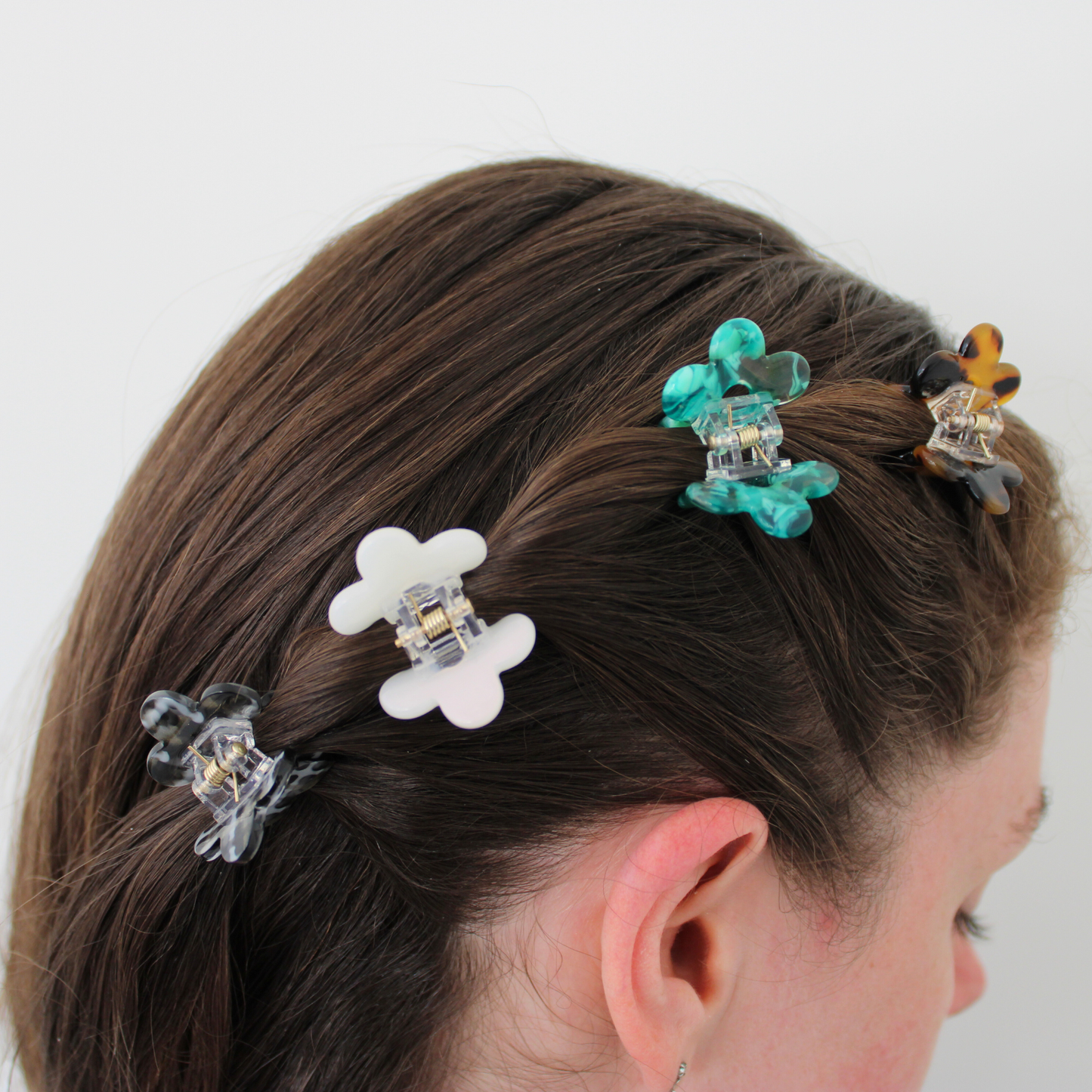 Ayaka Cellulose Acetate Hair Claw Clips