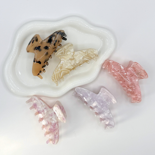 Izumi Cellulose Acetate Hair Claw Clips
