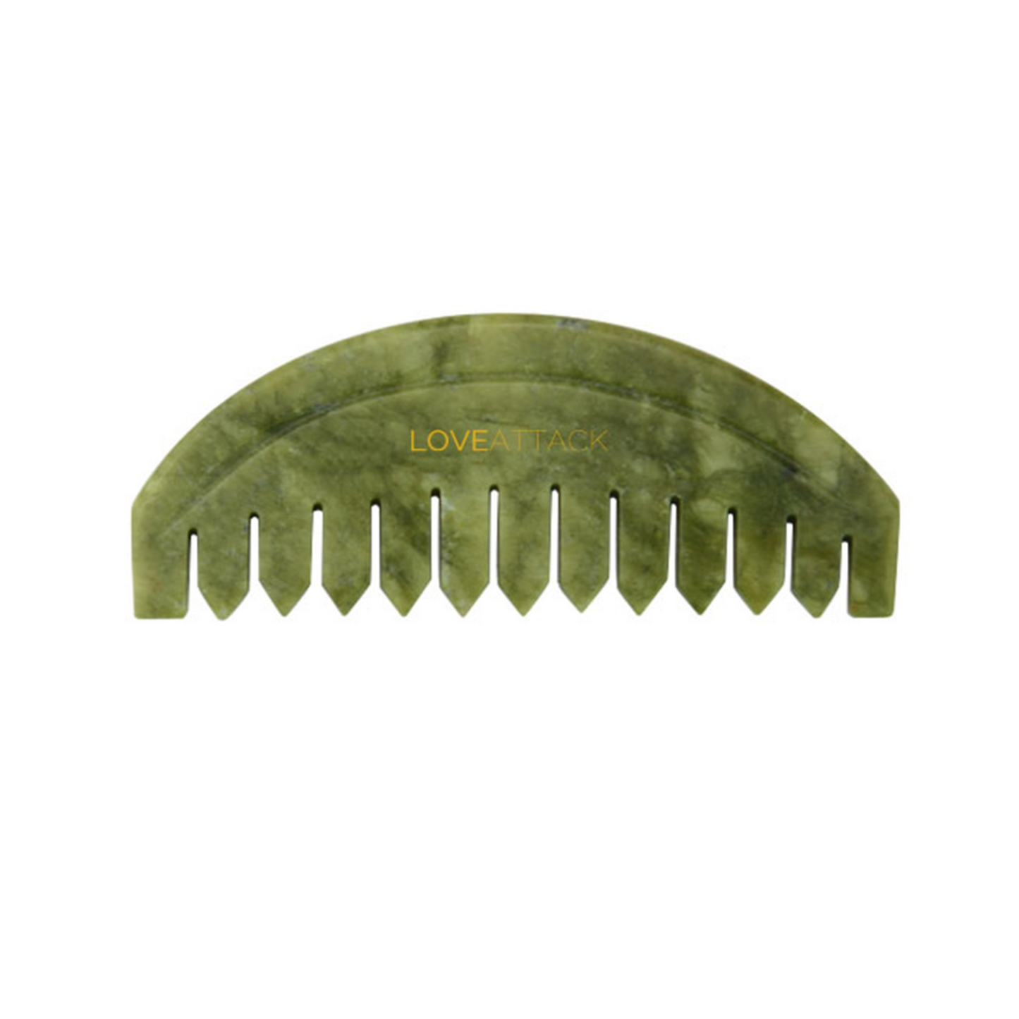 Jade Gua Sha Combs for Scalp and Neck