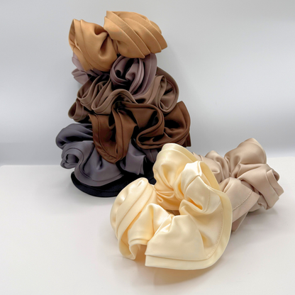 Mini chouchous de sommeil en satin (paquet de 4)