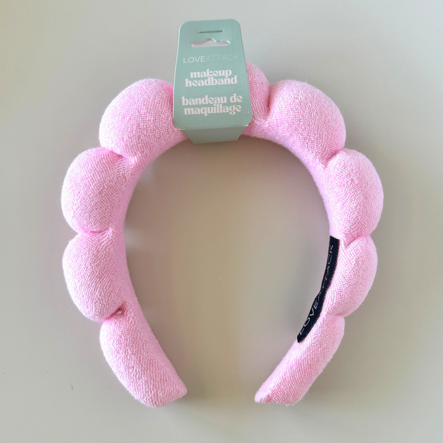 Skincare & Makeup Headband - Pink