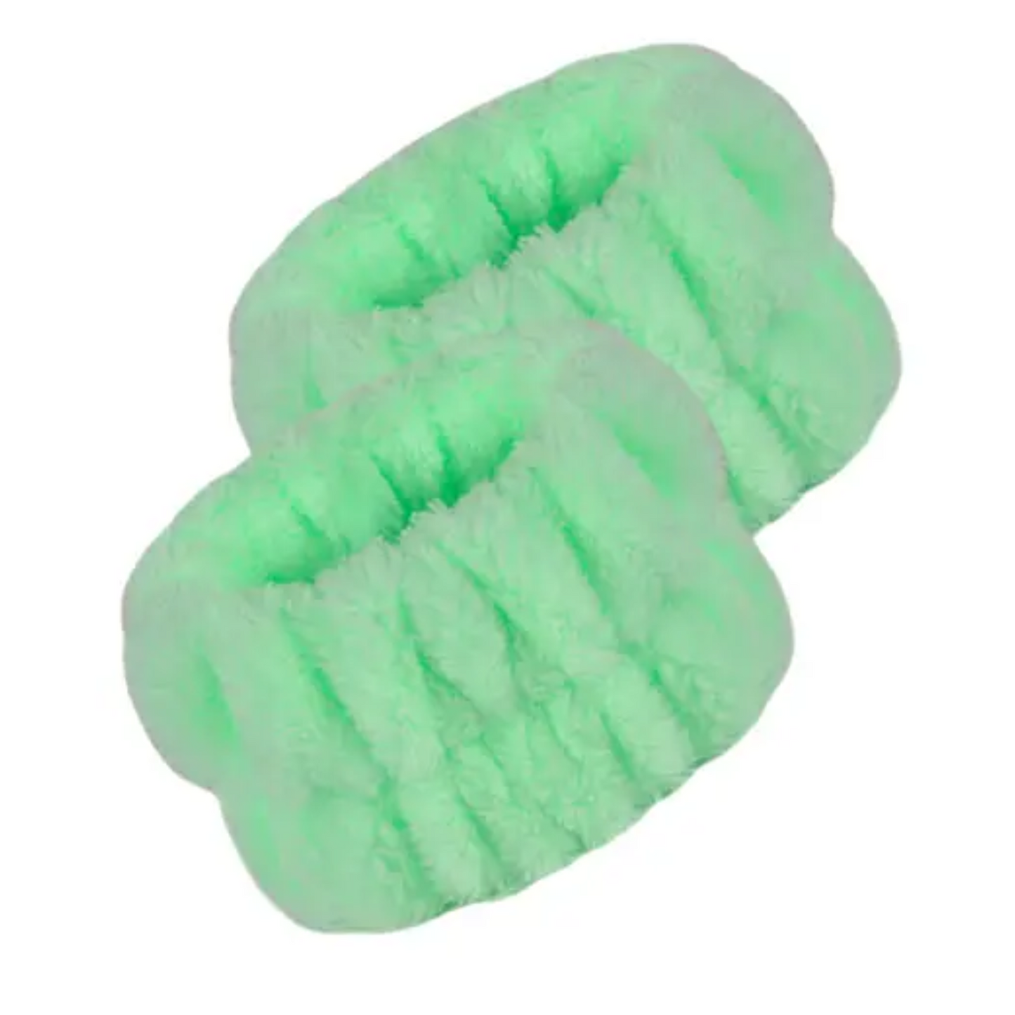 Microfiber Skincare Wristband Set - Green