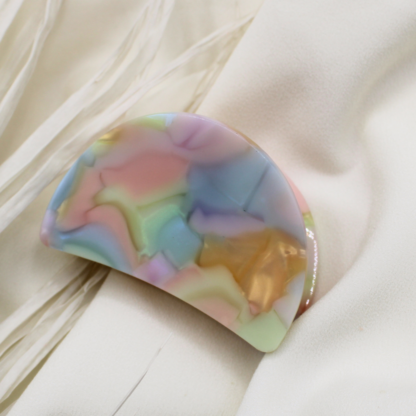 Monet Cellulose Acetate Hair Claw Clips