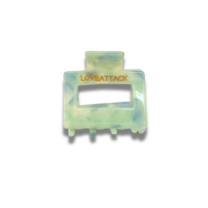 Raya Shimmer Cellulose Acetate Hair Claw Clips