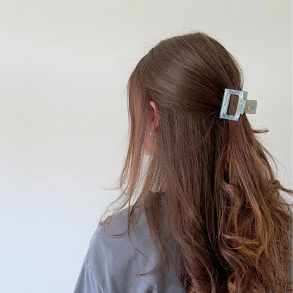 Raya Shimmer Cellulose Acetate Hair Claw Clips