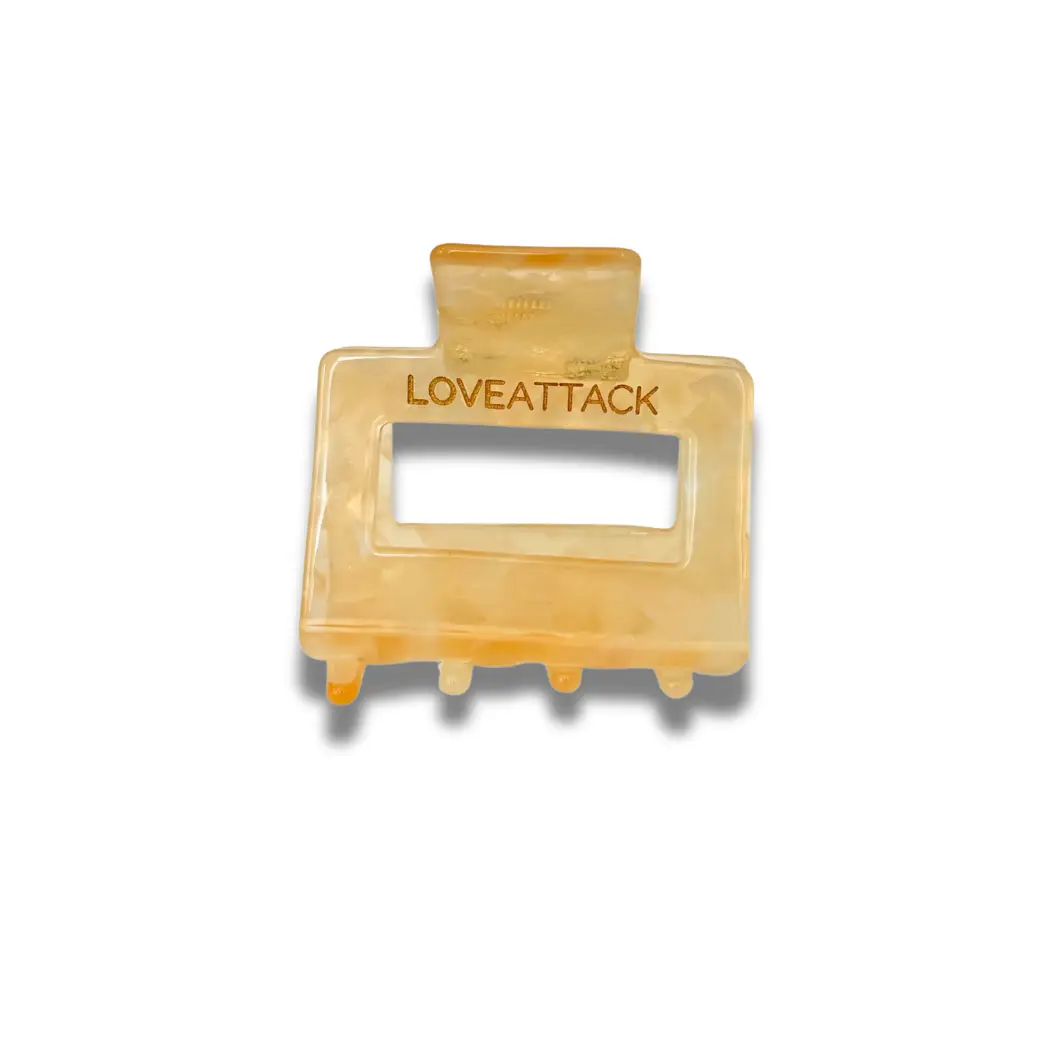 Raya Shimmer Cellulose Acetate Hair Claw Clips