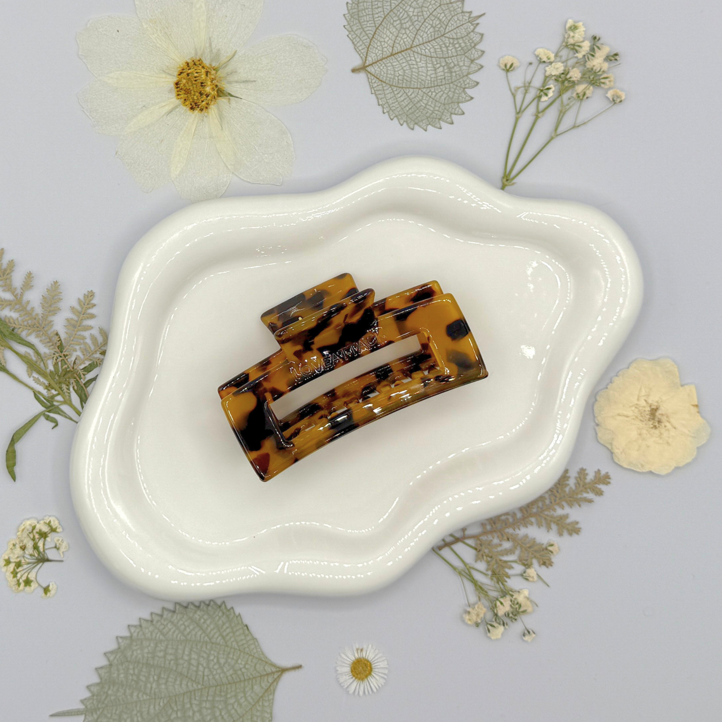 Sara Cellulose Acetate Hair Claw Clips