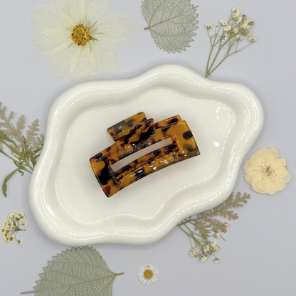 Sara Cellulose Acetate Hair Claw Clips
