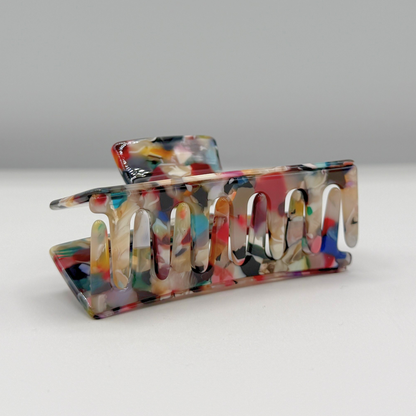 Sara Cellulose Acetate Hair Claw Clips