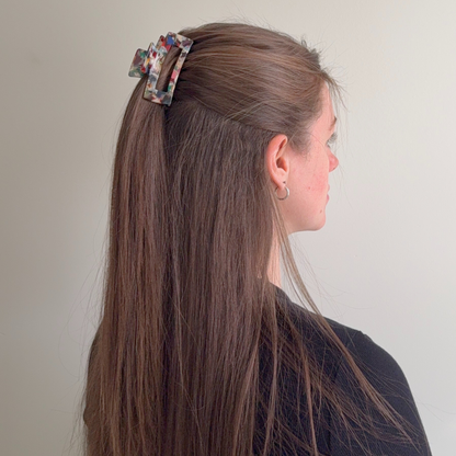 Sara Cellulose Acetate Hair Claw Clips