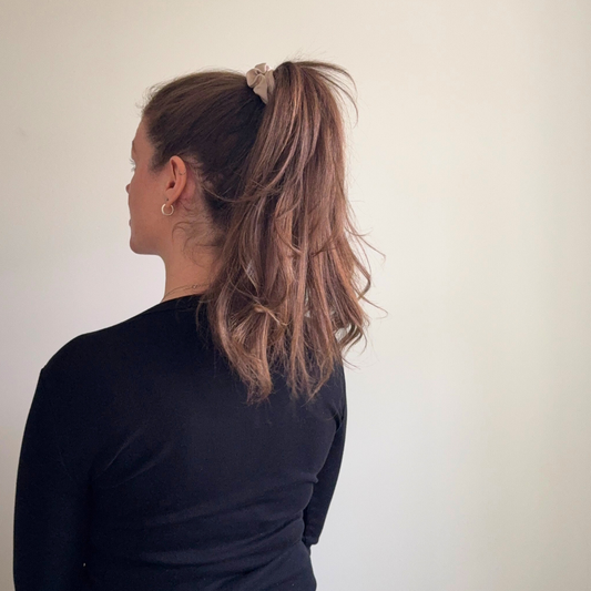 Small Satin Scrunchie Set - 3pcs