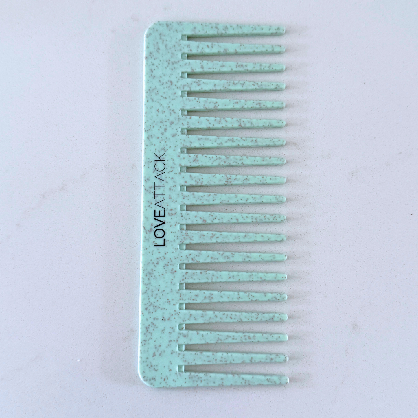 Peignes de douche démêlants à dents larges en paille de blé