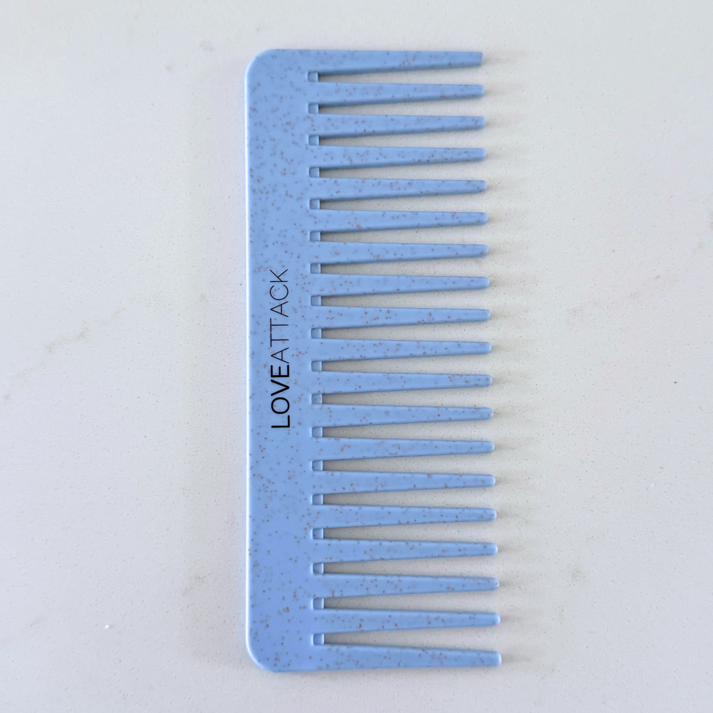 Peignes de douche démêlants à dents larges en paille de blé
