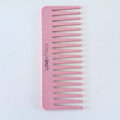 Peignes de douche démêlants à dents larges en paille de blé