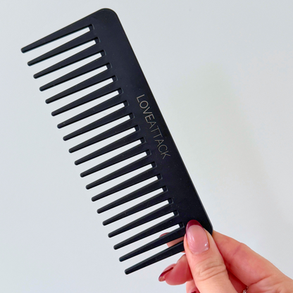 Peignes de douche démêlants à dents larges en paille de blé