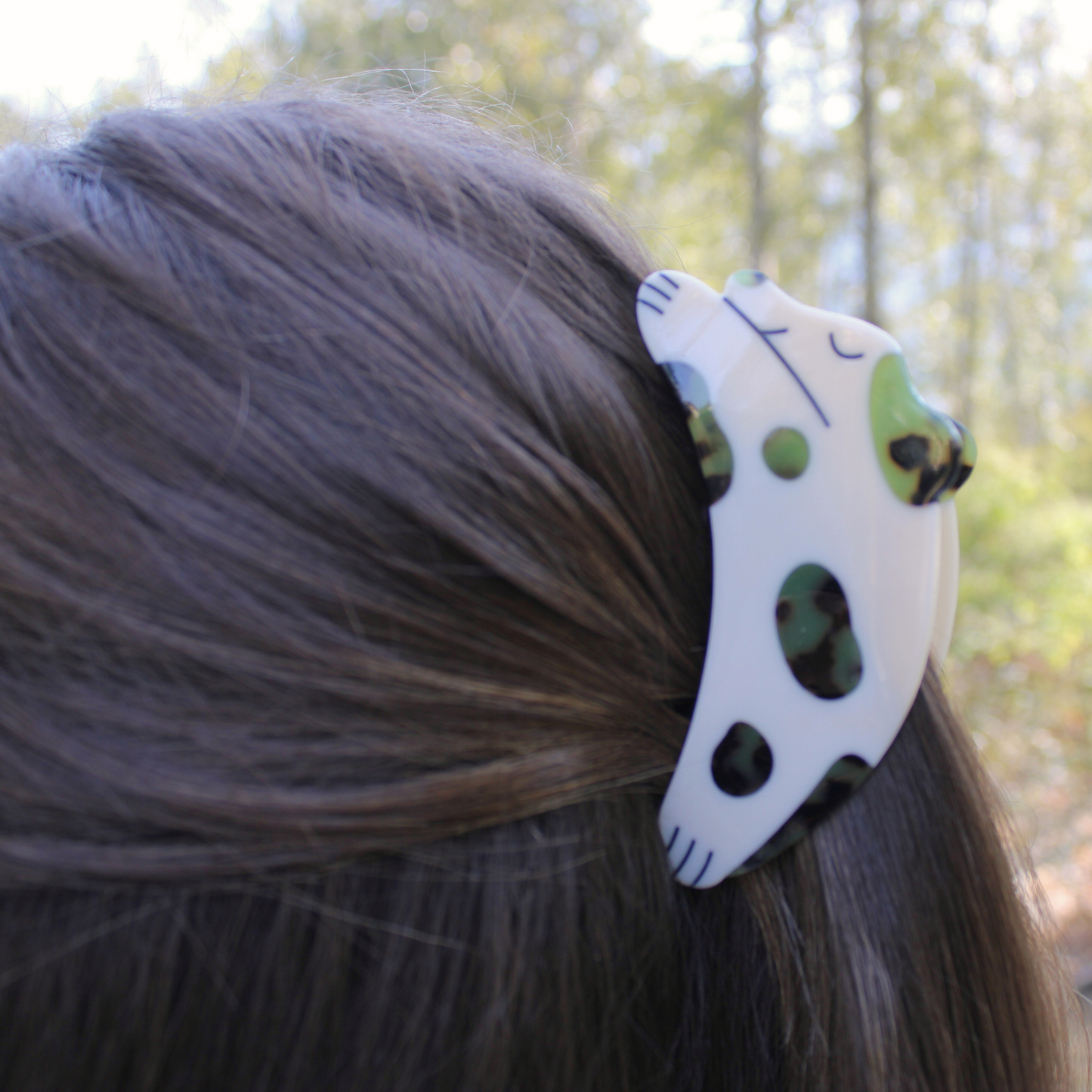 Lucy Cellulose Acetate Hair Claw Clips