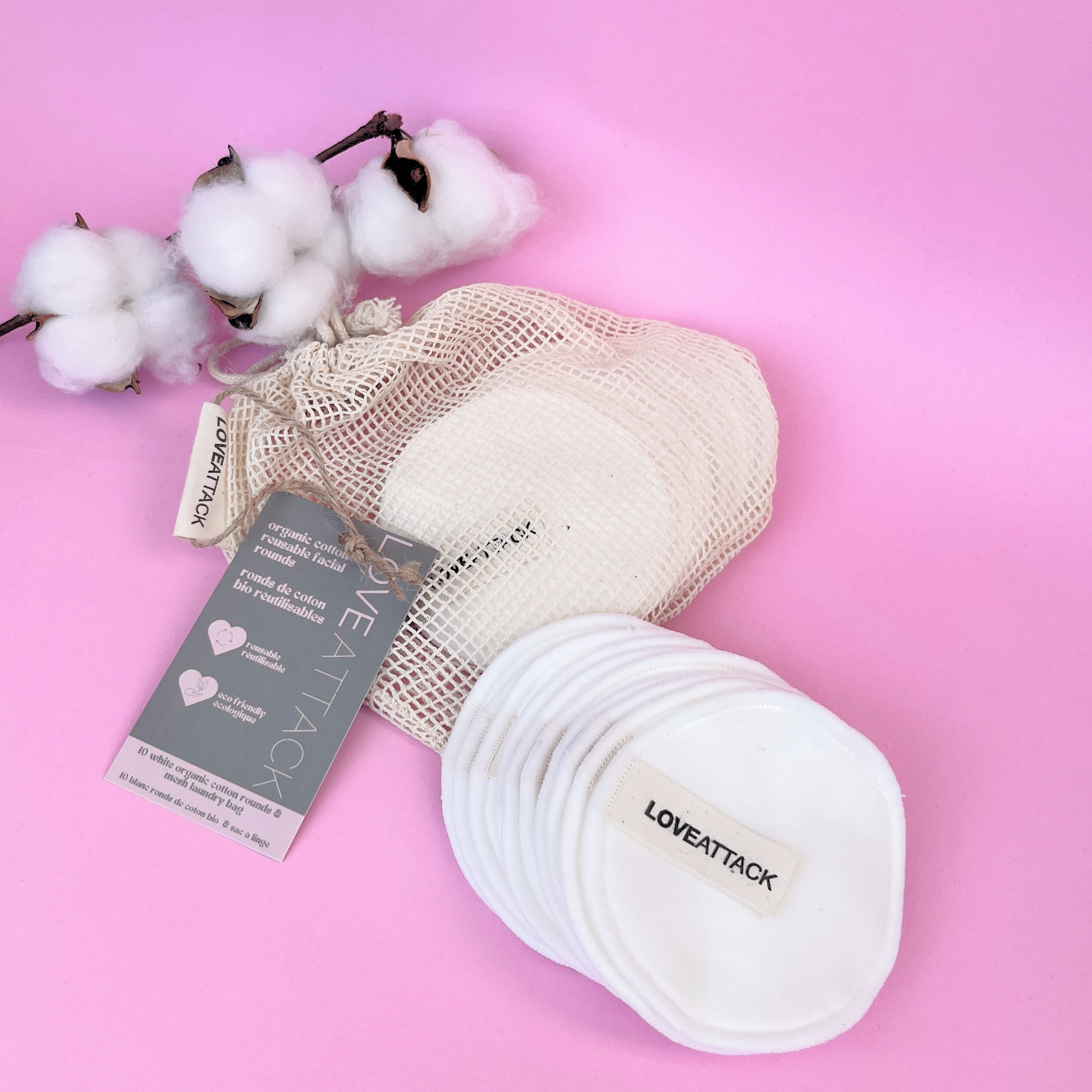Eco cotton rounds store