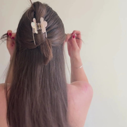 Alyssa Cellulose Acetate Hair Claw Clips