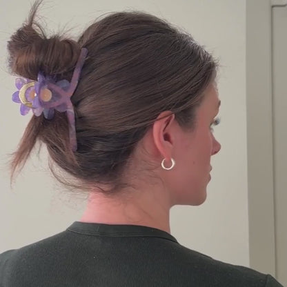 Pinces à cheveux en acétate de cellulose Abigail