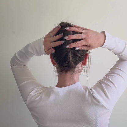 Minimalist Metal French Hair Pins