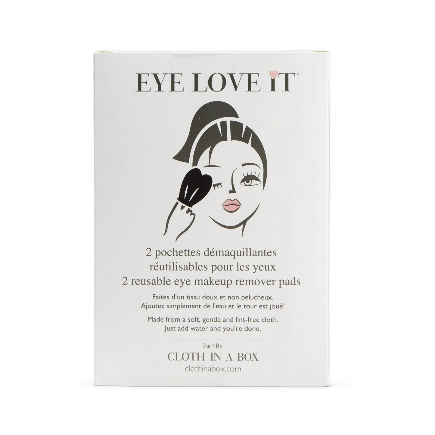 EYE LOVE IT Reusable Make Up Remover Pads