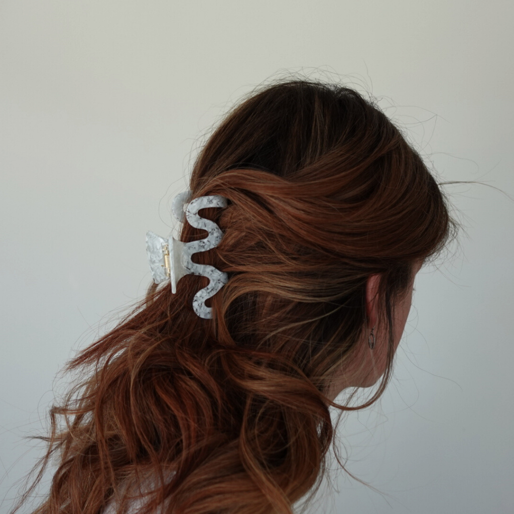 Kaia Cellulose Acetate Hair Claw Clips