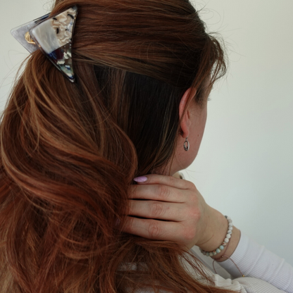 Pinces à cheveux en acétate de cellulose Ottilie