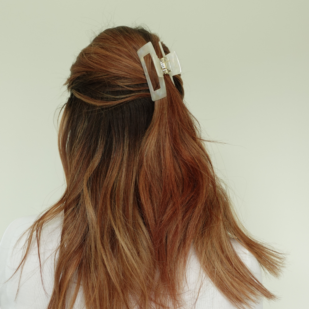 Pinces à cheveux Sara en acétate de cellulose