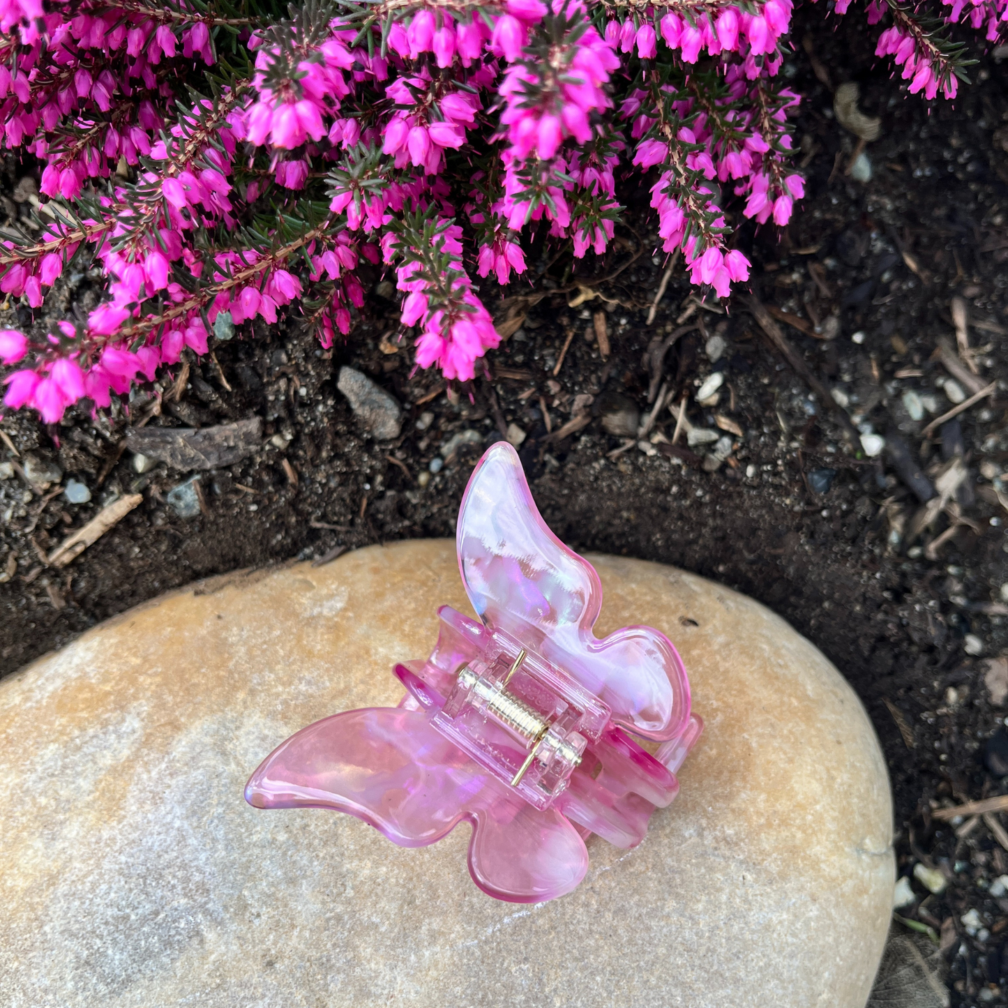 Amelia Cellulose Acetate Hair Claw Clips