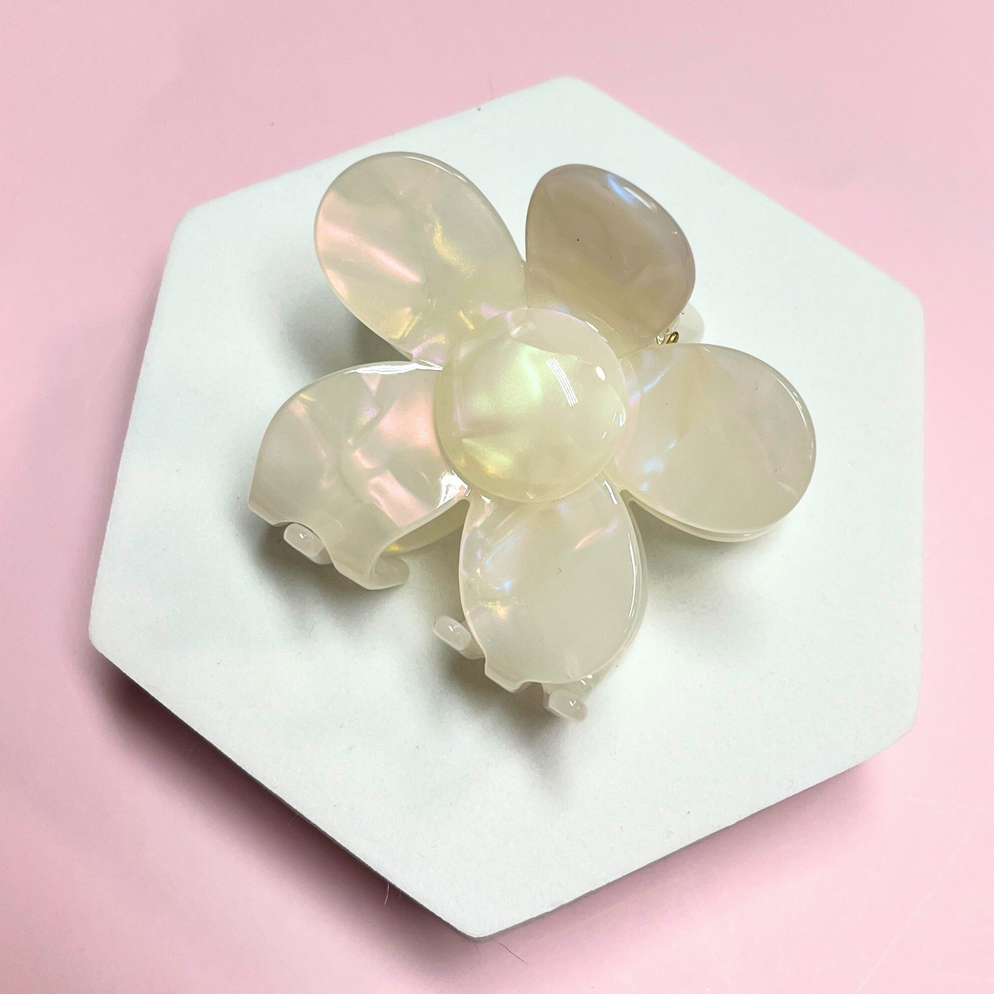 Hana Cellulose Acetate Hair Claw Clips