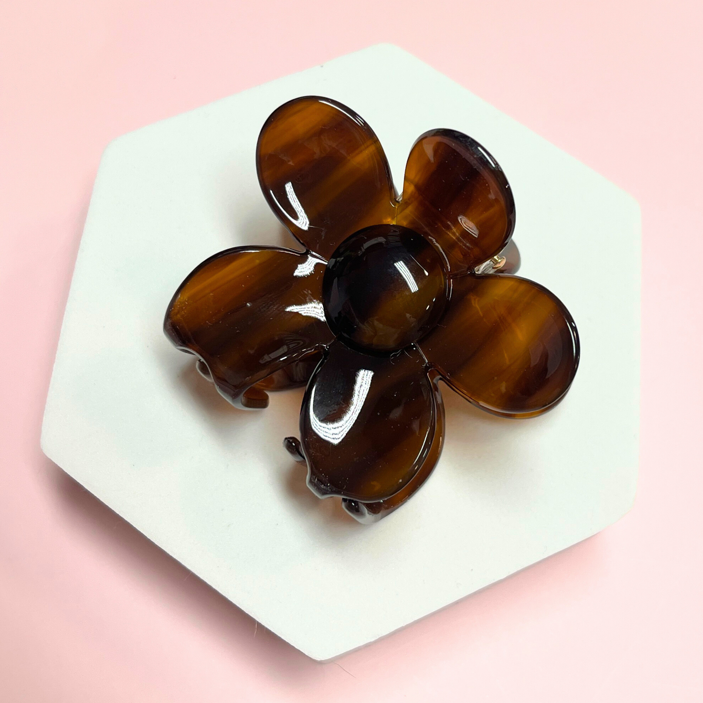 Hana Cellulose Acetate Hair Claw Clips