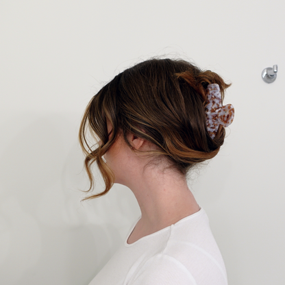 Mila Cellulose Acetate Hair Claw Clips
